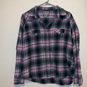 Button (snap) Up flannel